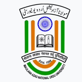 Maulana Azad National Urdu University Logo ( Hyderabad )